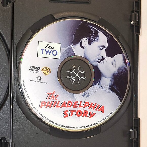 Philadelphia Story 2 Disc Special Edition DVD 2005 Grant Hepburn Stewart LikeNew - Picture 4 of 4